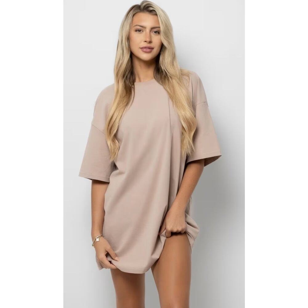 Comfrt Essential Oversized Tee Size 3xl Pink Blush